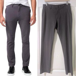 NWT Good Man Brand | Flex Pro Jersey Forward 5 Pocket Pant In Magnet Grey (32W)
